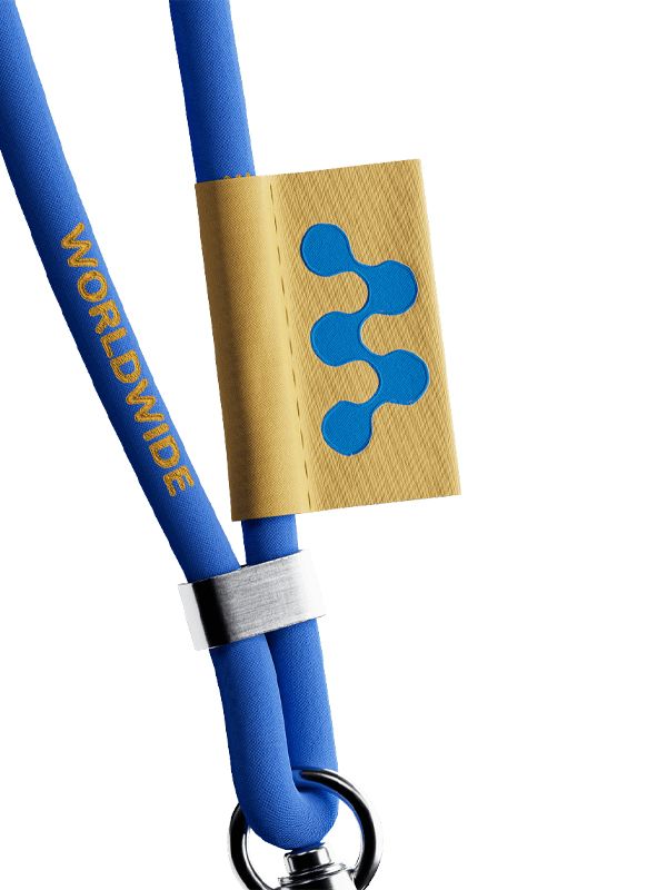 LANYARD / CORDINO PORTA BADGE E CELLULARE CON CAVO SNAPNECK